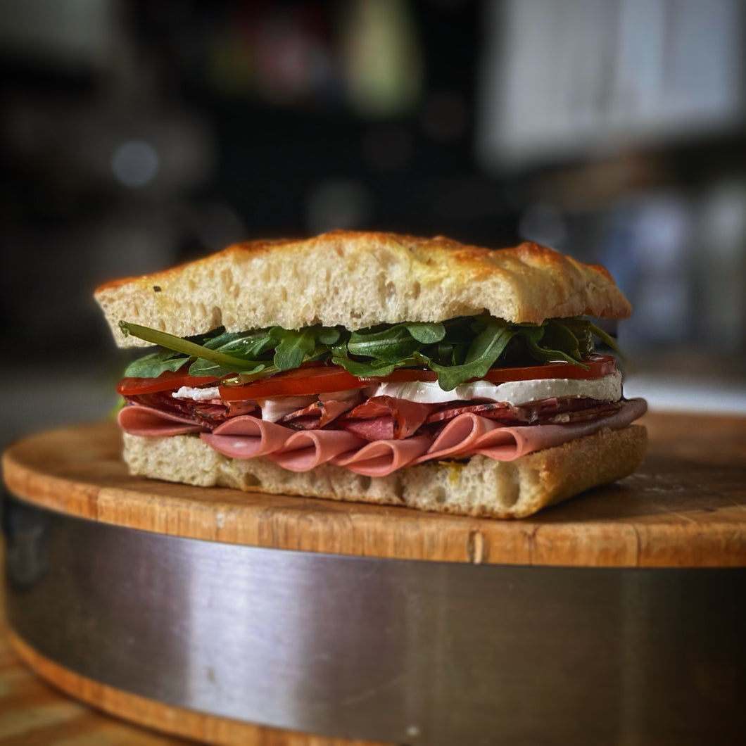 Italian Deli Focaccia Sandwiches